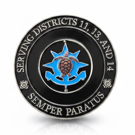 Pacific Regional Fisheries Coin 3inch