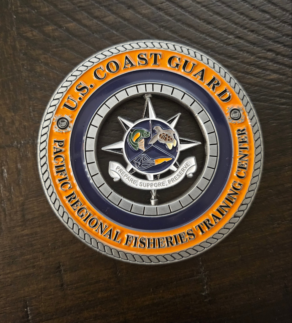 Pacific Regional Fisheries Coin 3inch