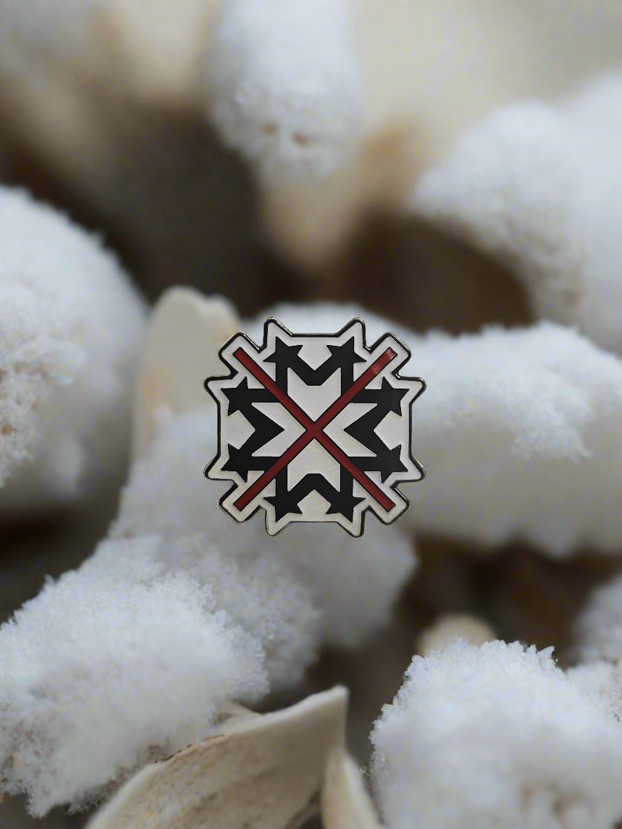 (Copy) Cocaine Bust Lapel pin 1 inch