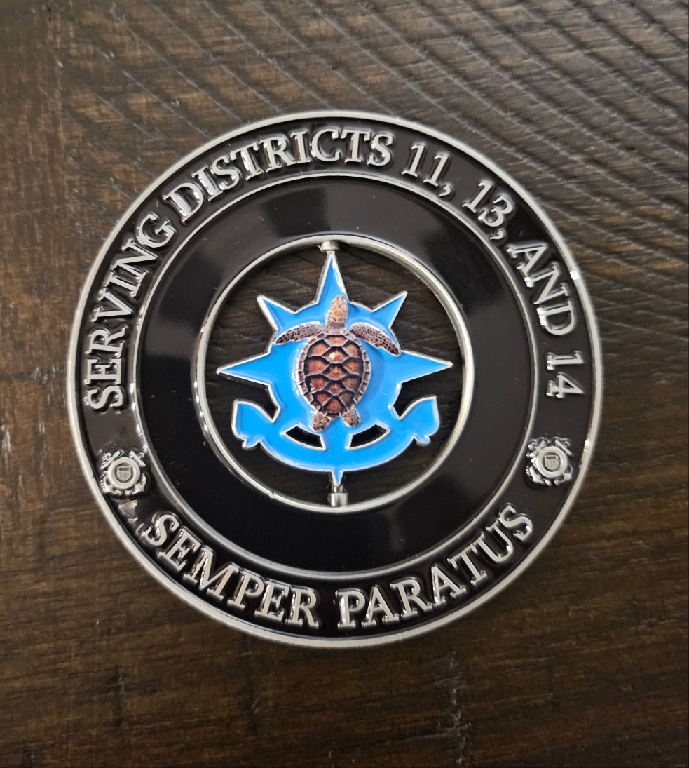 Pacific Regional Fisheries Coin 3inch