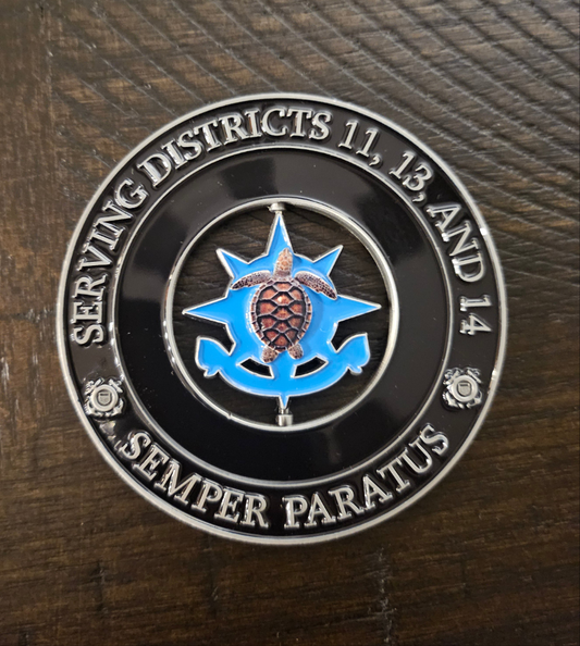 Pacific Regional Fisheries Coin 3inch