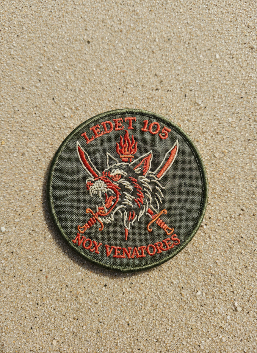 LEDET 105 retro Team patch