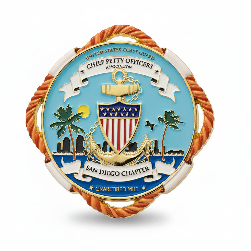 San Diego Chiefs Association Coin